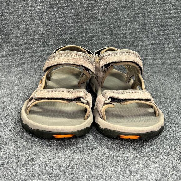 Teva Hudson Hiking Sandals Men\'s‎ Size 10 Tan Suede Adjustable Athletic Comfort main image 5